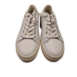 J /Slides Gilda Platform Sneaker SIze 7.5 Women's White Leather NWOB
